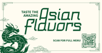 Traditional Asian Food Facebook Ad Preview