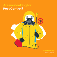 Looking For A Pest Control? Instagram Post Design