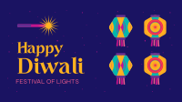 Diwali Lights Facebook Event Cover Design