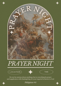 Rustic Prayer Night Flyer Image Preview