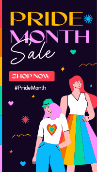 Pride Month Sale YouTube Short Design