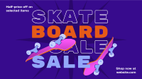 Skate Sale Facebook Event Cover Design