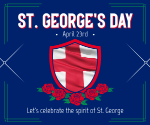 St. George's Day Celebration Facebook post Image Preview