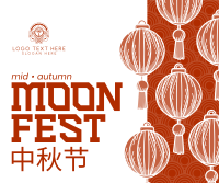 Lunar Fest Facebook Post Design