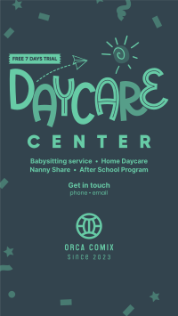 Cute Daycare Instagram story Image Preview