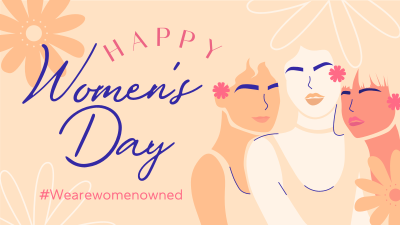 Happy Women's Day Facebook event cover Image Preview