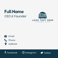 Travel Van Automobile Business Card Design