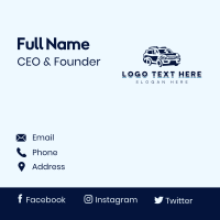 Garage Auto Vehicle Business Card Design