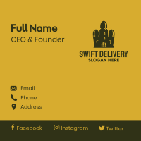 Bullet Castle Business Card Design