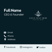 Luxury Food Restaurant   Business Card Design