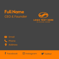 Logistics Delivery Arrows Business Card Design