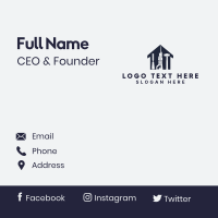 Handyman Hardware Tools Business Card Design