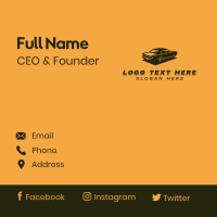 Car Vehicle Automobile Business Card Design