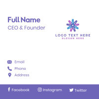 Abstract Company Business Business Card Design