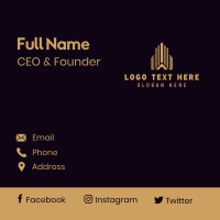 House Building Property Business Card Design