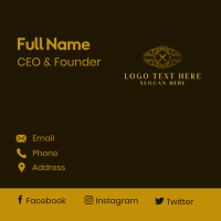 Luxury Restaurant Dining Business Card Design