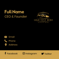 Luxury Car Automotive Business Card Design