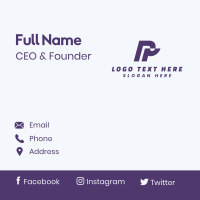 Freight Courier Logistics Business Card Design