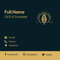 Feather Pen Publisher Business Card Design