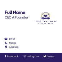 Academy Education Learning Business Card Design