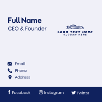 Automobile Race Car Business Card Design