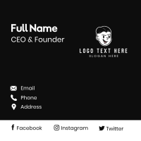 Bully Boy Character Business Card Design