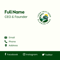 Landscaping Nature House Business Card Design