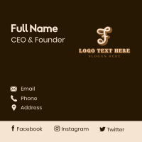 Beauty Feminine Brand Business Card Design