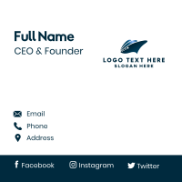 Maritime Ship Transportation  Business Card Design