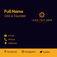 Organization Unity Foundation Business Card Design