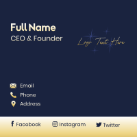 Elegant Luxury Business Business Card Design