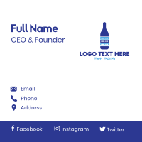 Geek Bar Drink Business Card Design