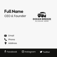 Automotive Vehicle Garage Business Card Design