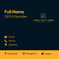 Digital Software Cube Business Card Design