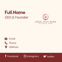 Wine Liquor Beverage Business Card Design