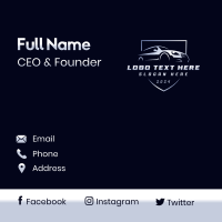 Car Vehicle Automotive Business Card Design