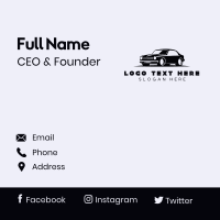 Car Vehicle Automotive Business Card Design