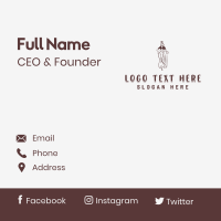 Clothing Fashion Tailor Business Card Design