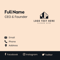 Building House Property Business Card Design