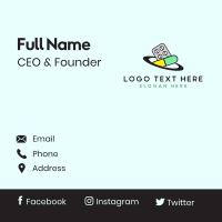 Capsule Drug Store Business Card Design