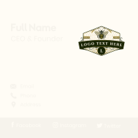 Organic Honeybee Business Card Design