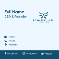 Simple Digital Tail Business Card Design