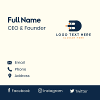 Bank Financing Company Business Card Design