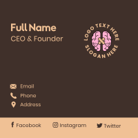 Brain Medical Treatment Business Card Design