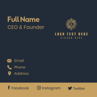 Fintech Cryptocurrency Business Card Design