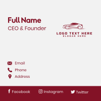 Express Automobile Car Business Card Design