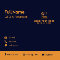 Luxury Professional Startup Business Card Design