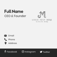 Fashion Jewelry Boutique Business Card Design