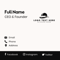 Fashion Hat Boutique Business Card Design