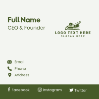 House Lawn Care Business Card Design